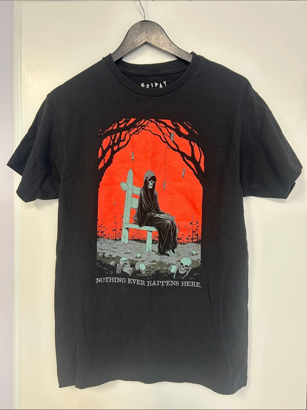 Reaper Graveyard - Nothing Ever Happens Here T shirt